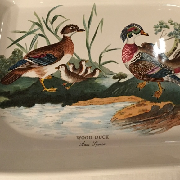 PORTMEIRION Rare Vintage Wood Duck Casserole Baking Serving Dish Tray - Picture 3 of 8